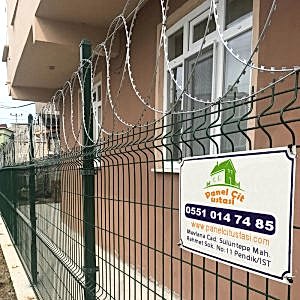 panel çit jiletli tel