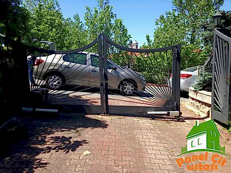 çift kanat otomatik kapı